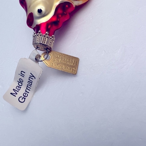 The discovery channel store hand blown rooster ornament made in Germany - Picture 2 of 7